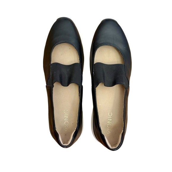 Vionic Women’s Cosmic Cadee Mary Jane Slip-On Comfort Shoes – Black – Size 9.5 - Picture 2 of 6